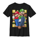 Nintendo Super Mario Boys Two Time, Black, Small